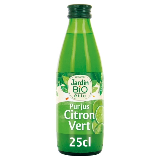 Jus de citron vert Bio JARDIN BIO ETIC