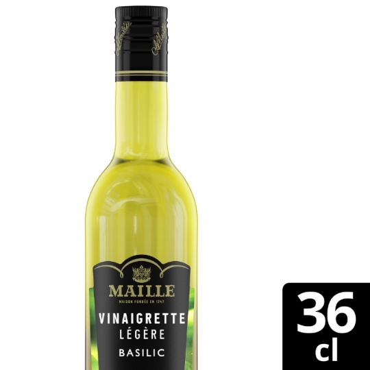 Vinaigrette Légère au Basilic MAILLE