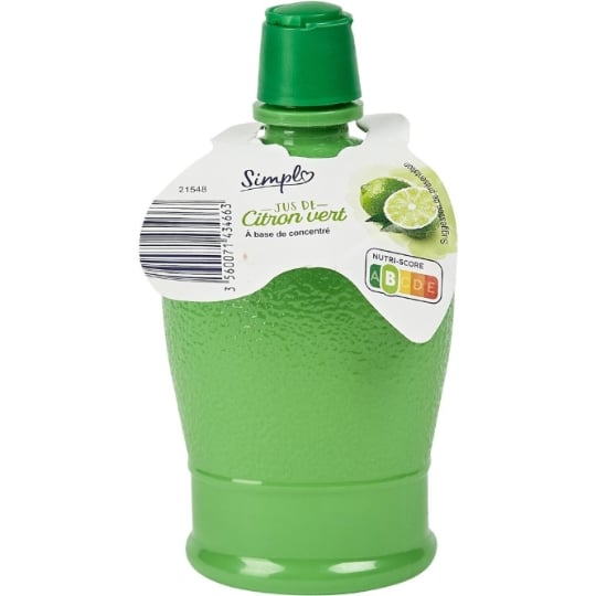 Jus de citron vert SIMPL