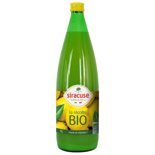 Jus de citron bio SIRACUSE