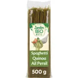 Pâtes spaghetti colorées quinoa persil ail Bio JARDIN BIO ETIC