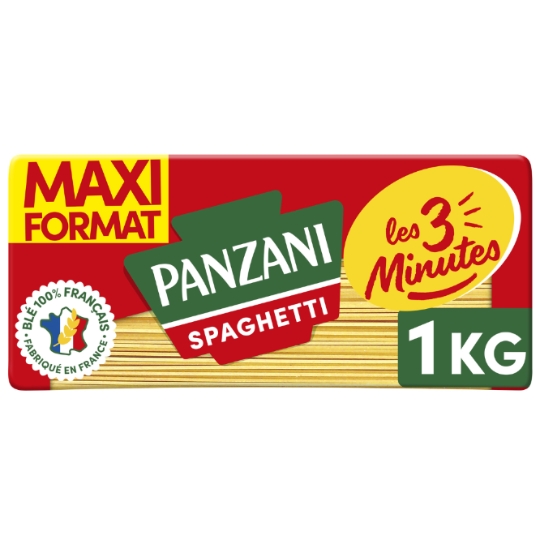 Pâtes spaghetti les 3 minutes PANZANI