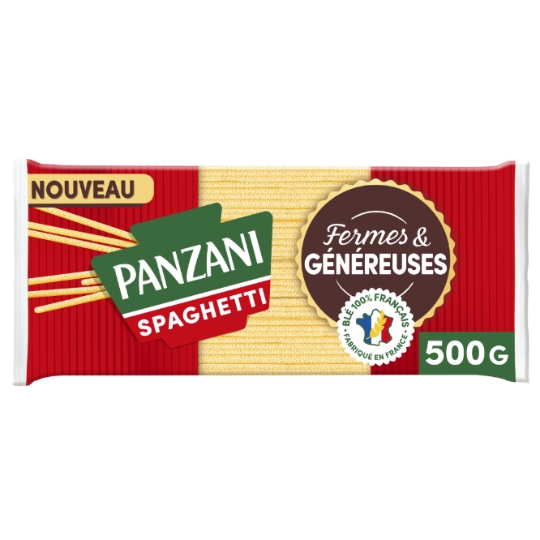 Pâtes Spaghetti Fermes et Généreuses PANZANI