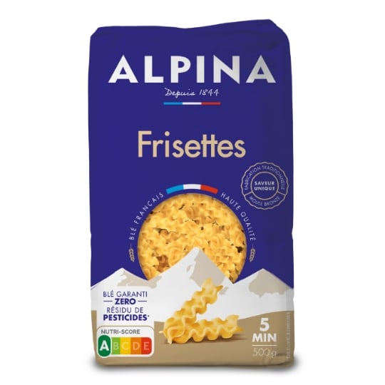 Pâtes frisette ALPINA