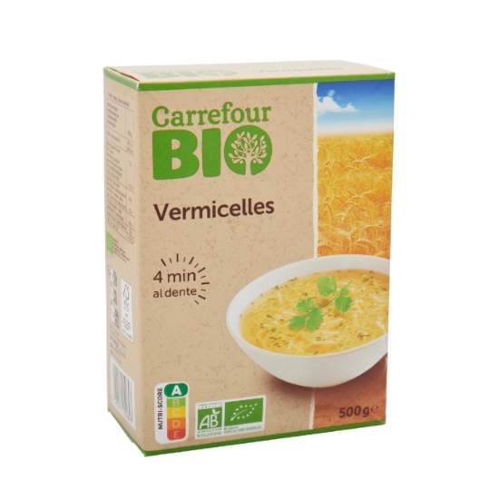 Pâtes vermicelles bio CARREFOUR BIO