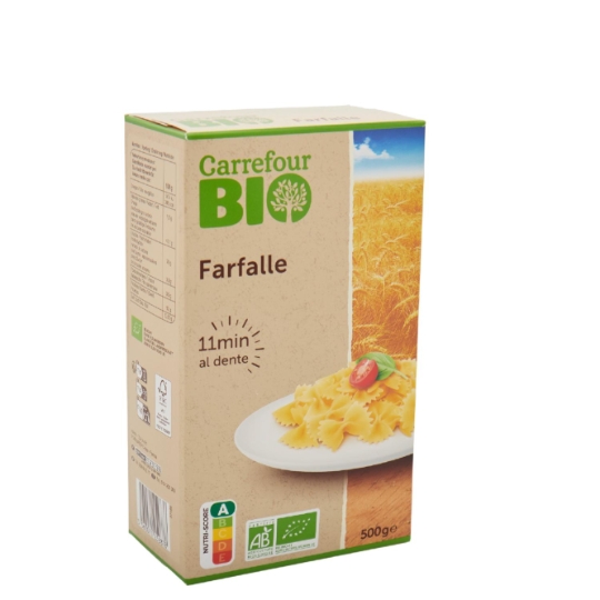 Pâtes farfalle bio CARREFOUR BIO