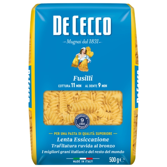 Pâtes Fusilli n°34 DE CECCO