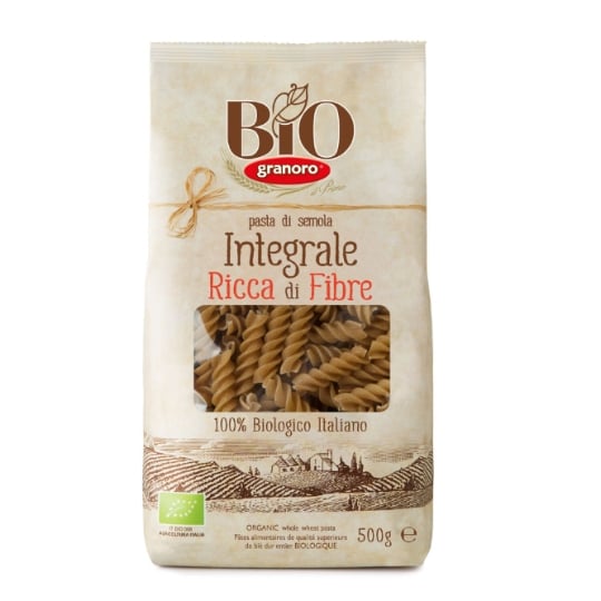 Pâtes fusilli blé complet bio GRANORO