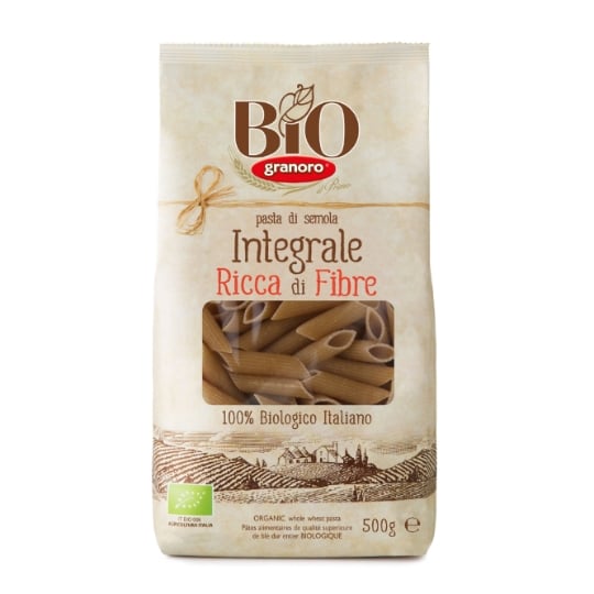 Pâtes penne rigate blé complet bio GRANORO