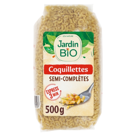 Pâtes coquillettes Bio JARDIN BIO ETIC