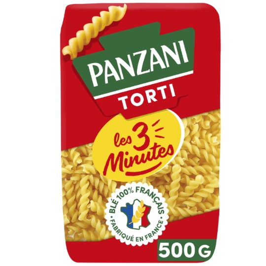 Pâtes torti les 3 minutes PANZANI
