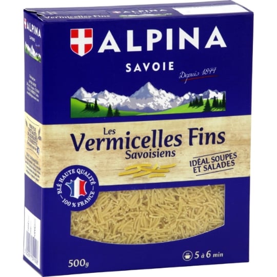 Pâtes vermicelles fins ALPINA