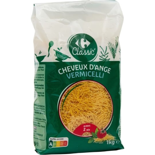 Pâtes cheveux d'ange CARREFOUR CLASSIC'