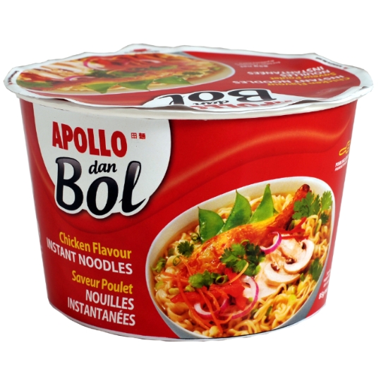 Nouilles Instantanées Saveur Poulet Dan Bol APOLLO