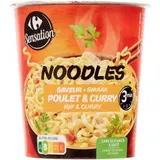 Nouilles Instantanées Saveur Poulet Curry CARREFOUR SENSATION