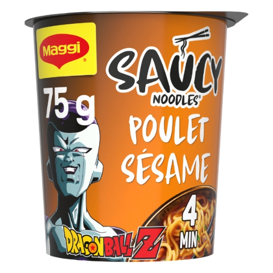 Nouilles Instantanées Saveur Poulet Sésame Saucy Noodles MAGGI