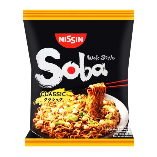 Nouilles Instantanées Saveur Yakisoba Soba NISSIN