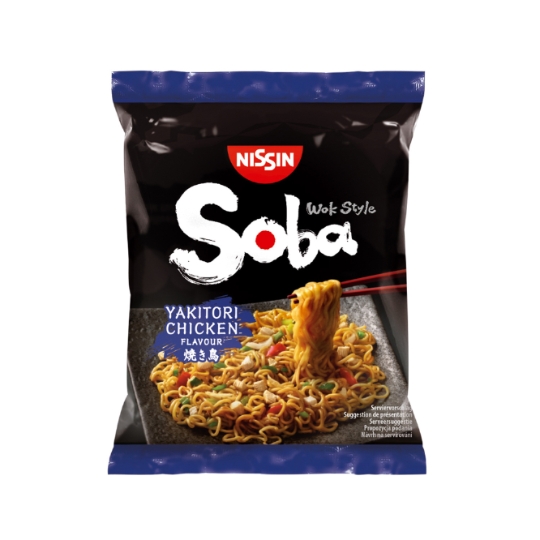 Nouilles Instantanées Saveur Poulet Yakitori Soba NISSIN