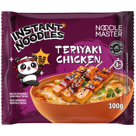 Nouilles Instantanées Saveur Poulet Teriyaki NOODLE MASTER