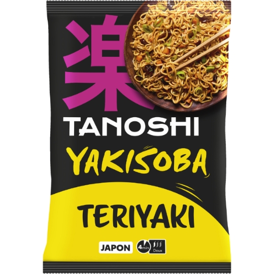 Nouilles Instantanées Yakisoba Saveur Teriyaki TANOSHI
