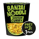 Nouilles Instantanées Curry Banzaï Noodle 3min BANZAI