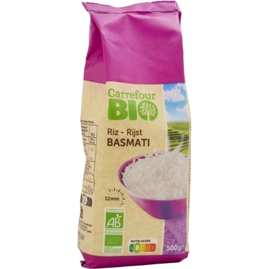 Riz Basmati Long Bio CARREFOUR BIO