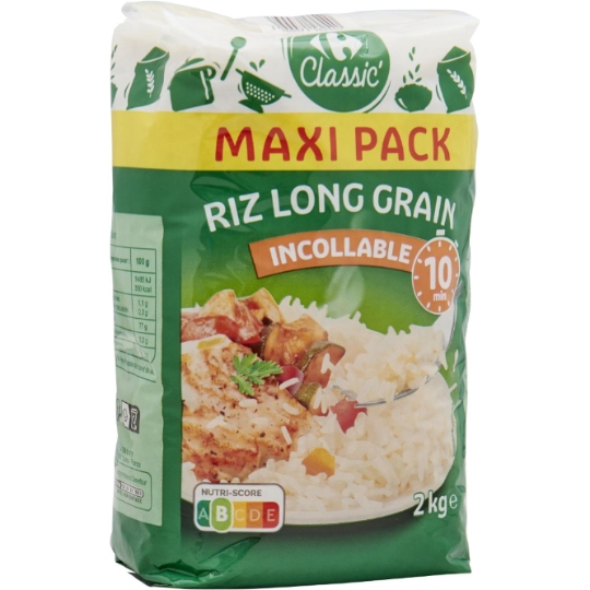 Riz Grain Long CARREFOUR CLASSIC'