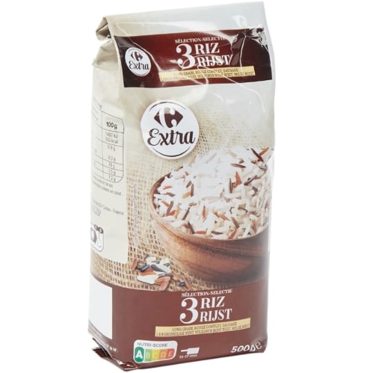 Riz Long Rouge Sauvage CARREFOUR EXTRA