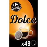 Café Dosettes Doux Compatible Senseo CARREFOUR SENSATION