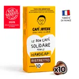 Café Capsules Ristretto Intensité 10 Compatibles Nespresso CAFE JOYEUX