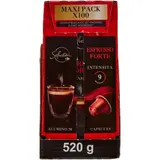 Café Capsules Espresso Forte Intensité 9 Compatible Nespresso CARREFOUR SELECTION
