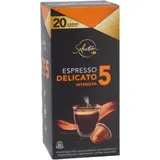 Café Capsules Espresso Delicato Intensité 5 Compatible Nespresso CARREFOUR SELECTION