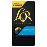 Café Capsules Decaffeinato Intensité 6 Compatibles Nespresso® L'OR