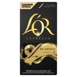 Café Capsules OR Absolu Intensité 9 Compatibles Nespresso® L'OR