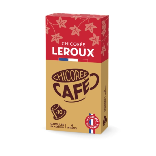 Café Capsules Chicoré Compatible Nespresso LEROUX