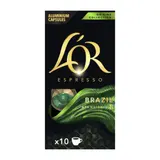 Café Capsules Brésil Intensité 8 Compatibles Nespresso® L'OR