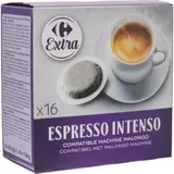 Café Dosettes Expresso Intense Compatible Malongo CARREFOUR EXTRA