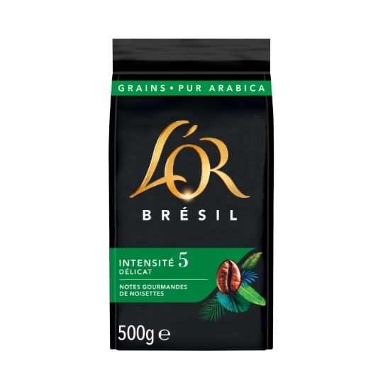 Café en Grains Brésil 100% Arabica Intensité 5 L'OR
