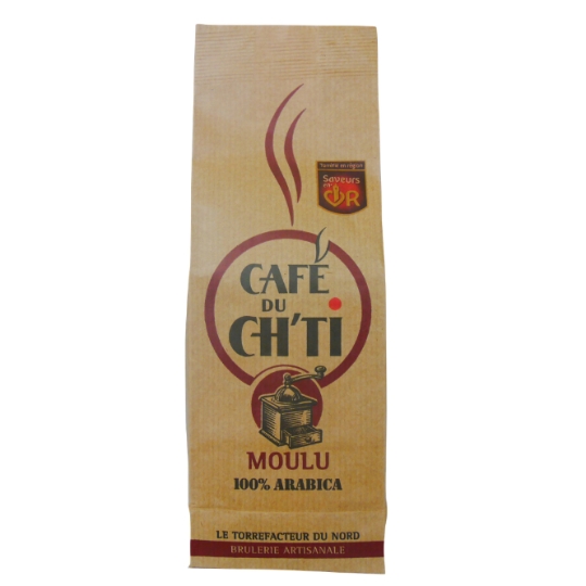 Café Moulu 100% Arabica CAFE DU CH'TI