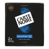 Café Moulu Décaféiné 100% Arabica Intensité 7 CARTE NOIRE