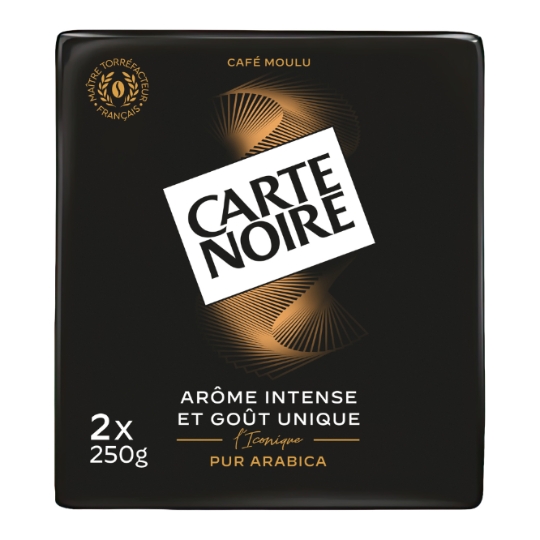Café Moulu Classique 100% Arabica Intensité 7 CARTE NOIRE
