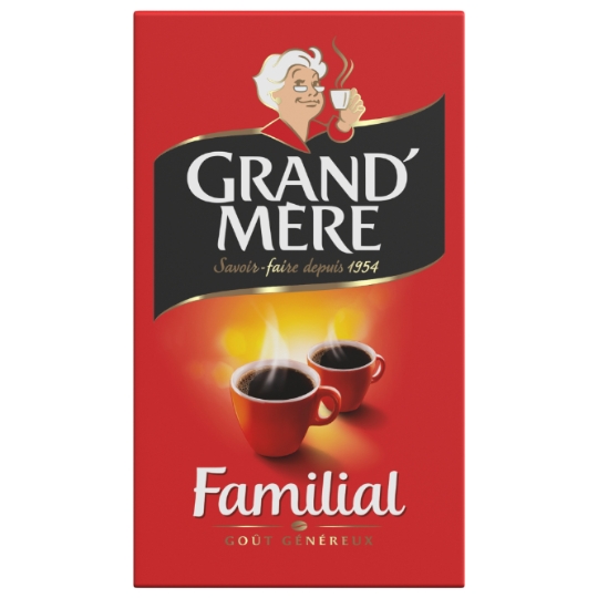 Café Moulu Familial 100% Robusta GRAND'MERE
