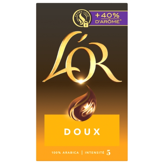 Café Moulu Doux 100% Arabica Intensité 5 L'OR