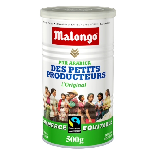 Café Moulu 100% Arabica Commerce Équitable MALONGO