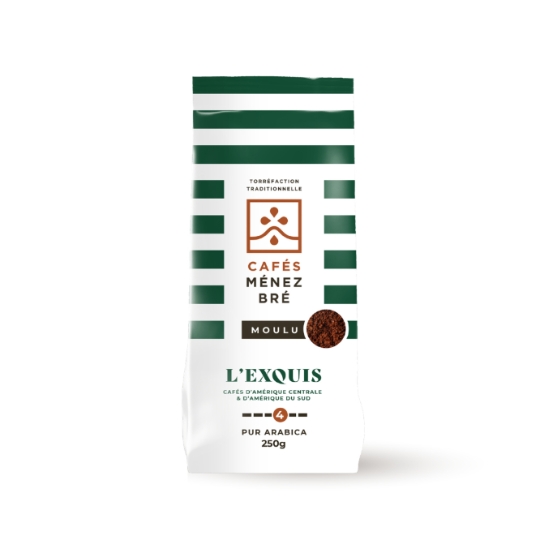 Café Moulu 100% Arabica MENEZ BRE