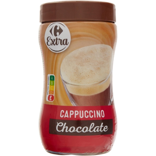 Café Soluble Cappuccino Chocolat CARREFOUR EXTRA