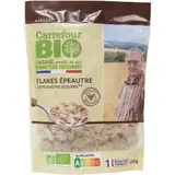 Céréales Flakes Epeautre Sans Sucres Ajoutés Bio Engagé auprès des producteurs partenaires CARREFOUR BIO