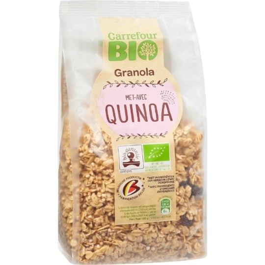 Céréales Granola avec quinoa Bio CARREFOUR BIO