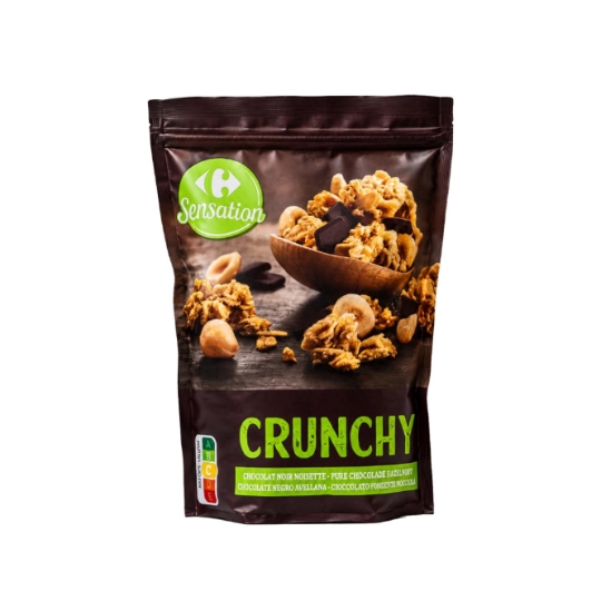 Granola Croustillant Chocolat Noir et Noisette CARREFOUR SENSATION