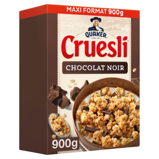 Céréales Cruesli Chocolat Noir QUAKER